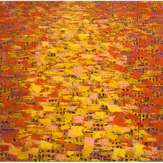 Ablade Glover, Townscape, 2018 AG181