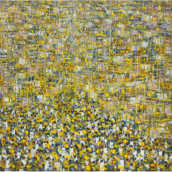 Ablade Glover, Cityscape, 2018 AG182