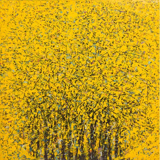 Ablade Glover, Yellow Tree, 2023 AG189