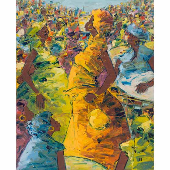 Ablade Glover, Market Confrontation, 2021 AG190