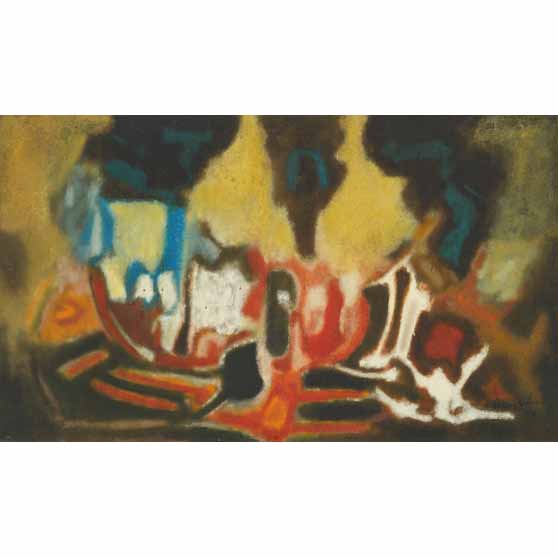 Aubrey Williams, Carib II, 1972 AWE110