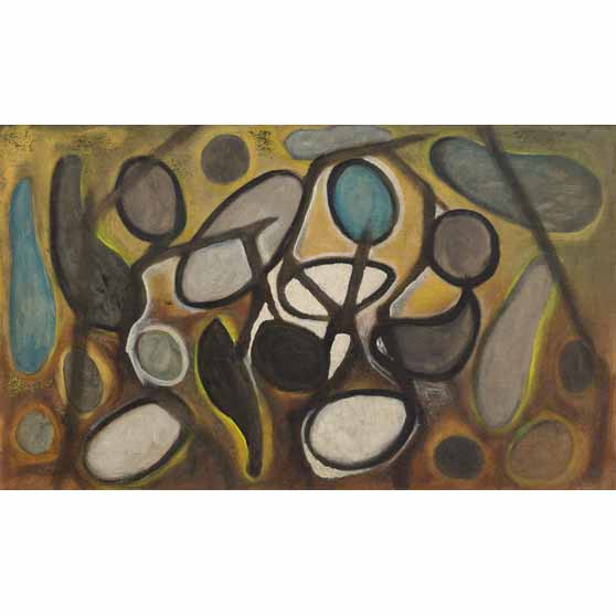 Aubrey Williams, Guyene I, c. 1957 AWE272