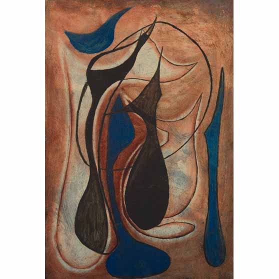 Aubrey Williams, Untitled, c. 1957 AWE404