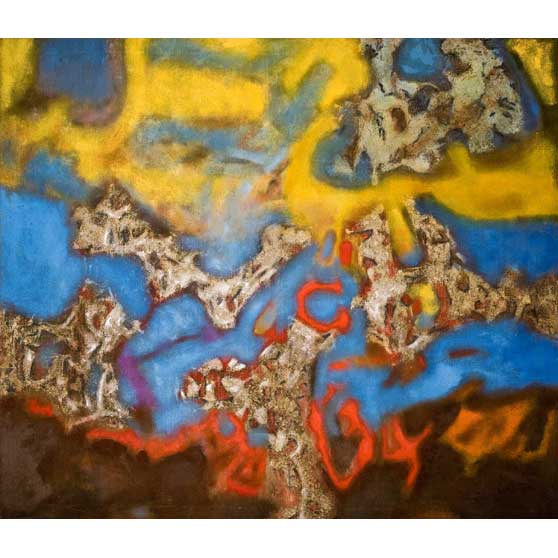 Aubrey Williams, Carib Ritual IV, 1973 AWE409