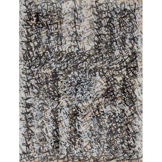 Brion Gysin, Untitled, 1959 BG37