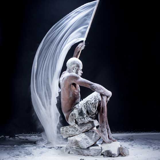 Benji Reid, Surrender, 2017, BR003