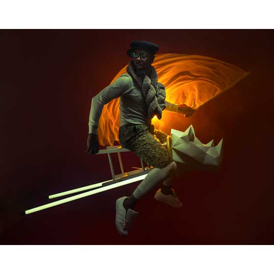 Benji Reid, Lord of Manny, 2019, BR011