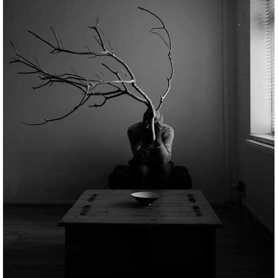 Benji Reid, Equanimity I, II, III, 2021, BR045