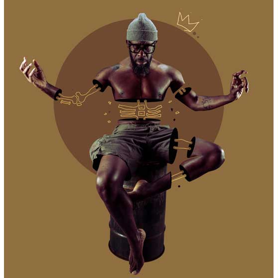 Benji Reid, Bones, 2021, BR049