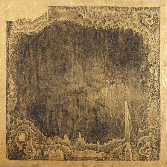 El Anatsui, Untitled (Black on Gold), 2019, EA101