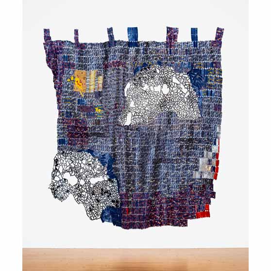 El Anatsui, Gal-Ams, 2025, EA266