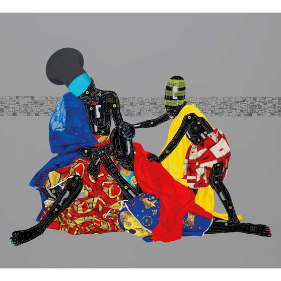 Eddy Kamuanga Ilunga, Oubliez le passé et vous perdez les deux yeux, 2016, EI011