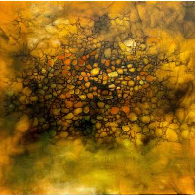 Govinda Sah 'Azad', Wandering in Mountain Hill, 2025, GS215