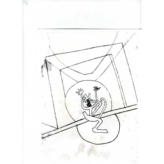 Gerald Wilde, Rope Dancer, 1975, GW03