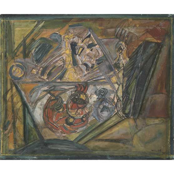 Gerald Wilde, The Vault/Abstract, 1951, GW33