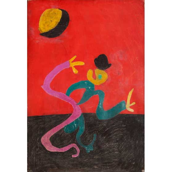 Gerald Wilde, The Clown, 1975, GW44