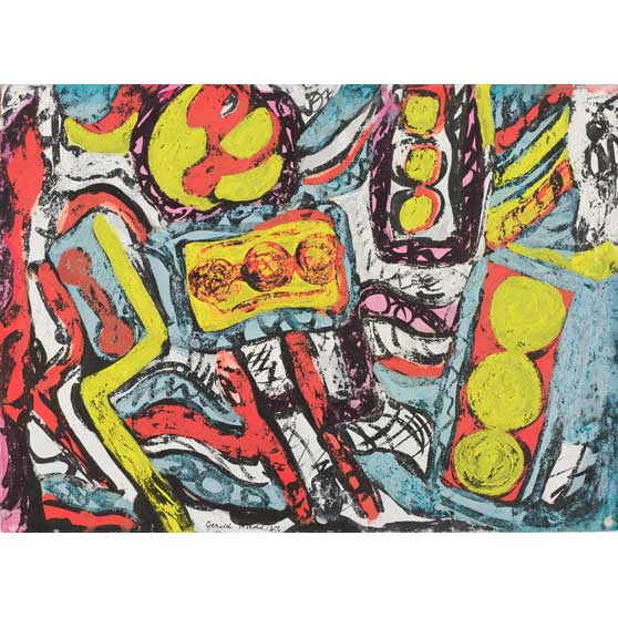 Gerald Wilde, Abstract, 1947 GW99