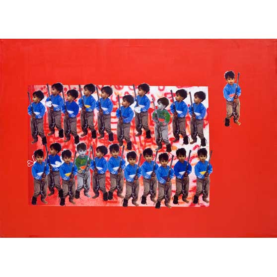 Laila Shawa, Boy Soldiers, 2007, LS75