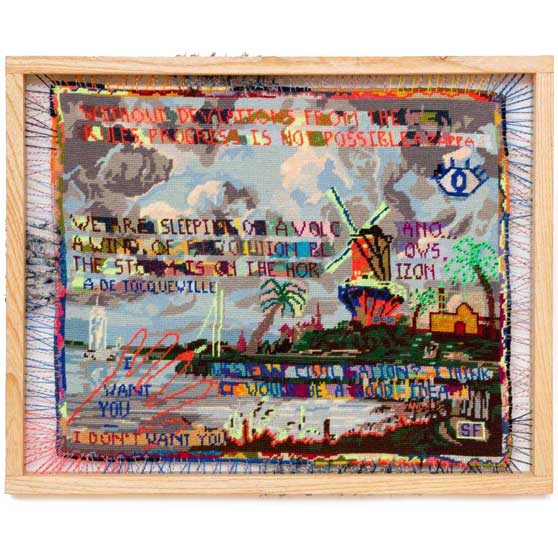 Sylvie Franquet, The Storm is on the Horizon, 2013-16, SF005