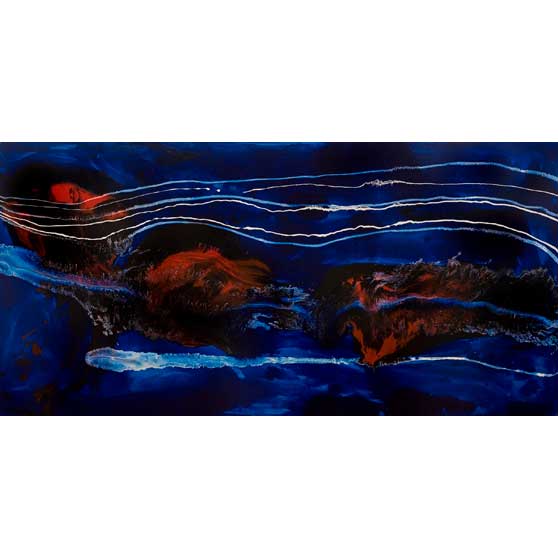 Samantha Hobson, Wave bust ... bright moonlight, 2008 SMH_OG_19