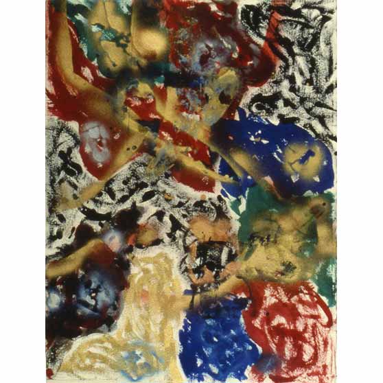 William S. Burroughs, Bus Crash, c. 1986 WSB01