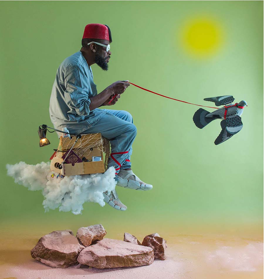 Benji Reid, Spirit Guide, 2020. Giclée Print, 100 x 95 cm. Ed. of 8 plus 2 AP. 