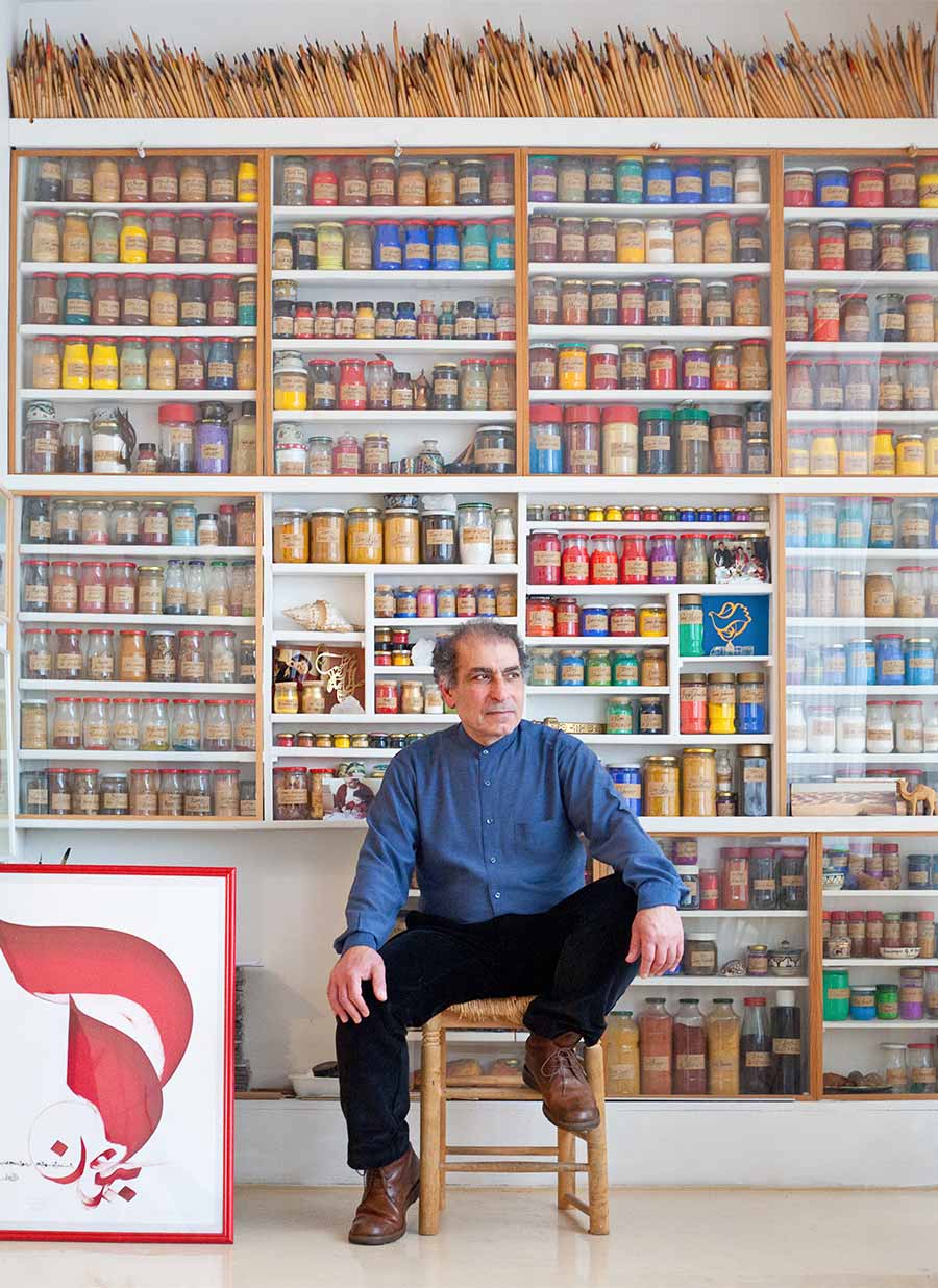 Hassan Massoudy. Photo: © Jonathan Greet, 2012.