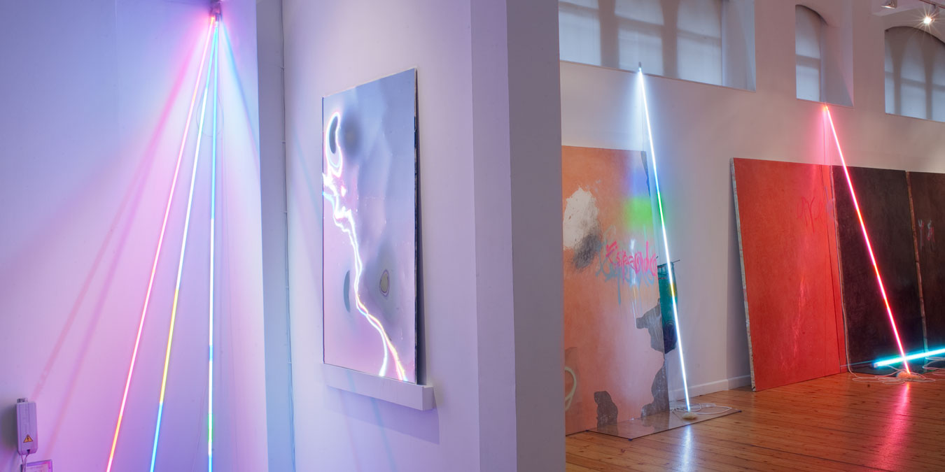 Installation of KNOTS at October Gallery, 2011.