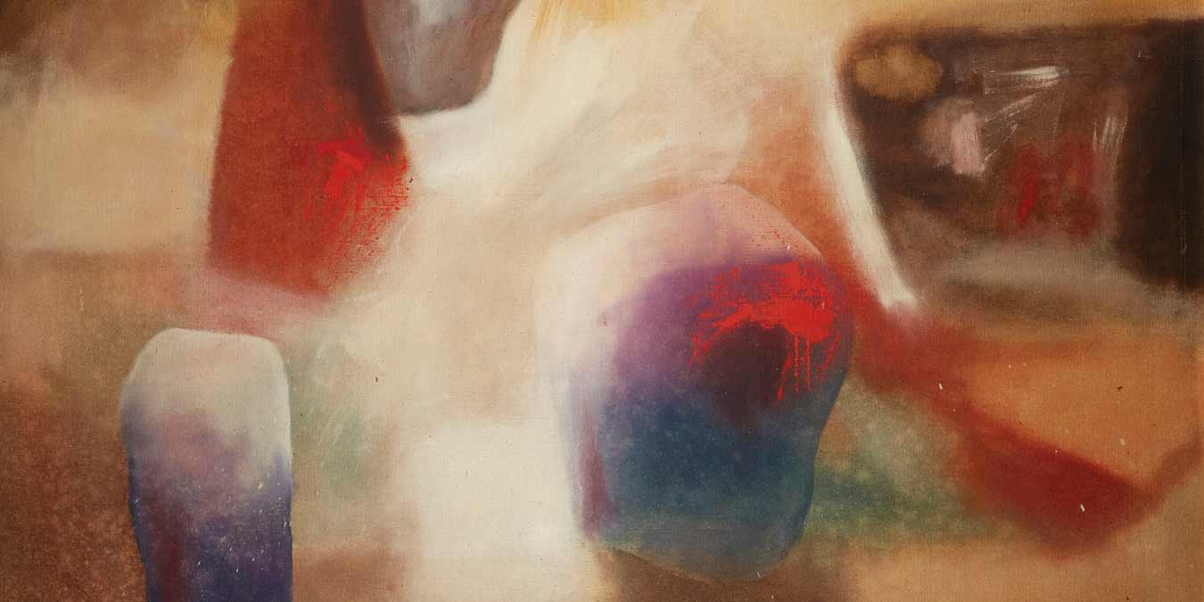 Aubrey Williams,Maridowa Series 2 (detail), 1964.Oil on canvas, 91.6 x 101.7 cm.