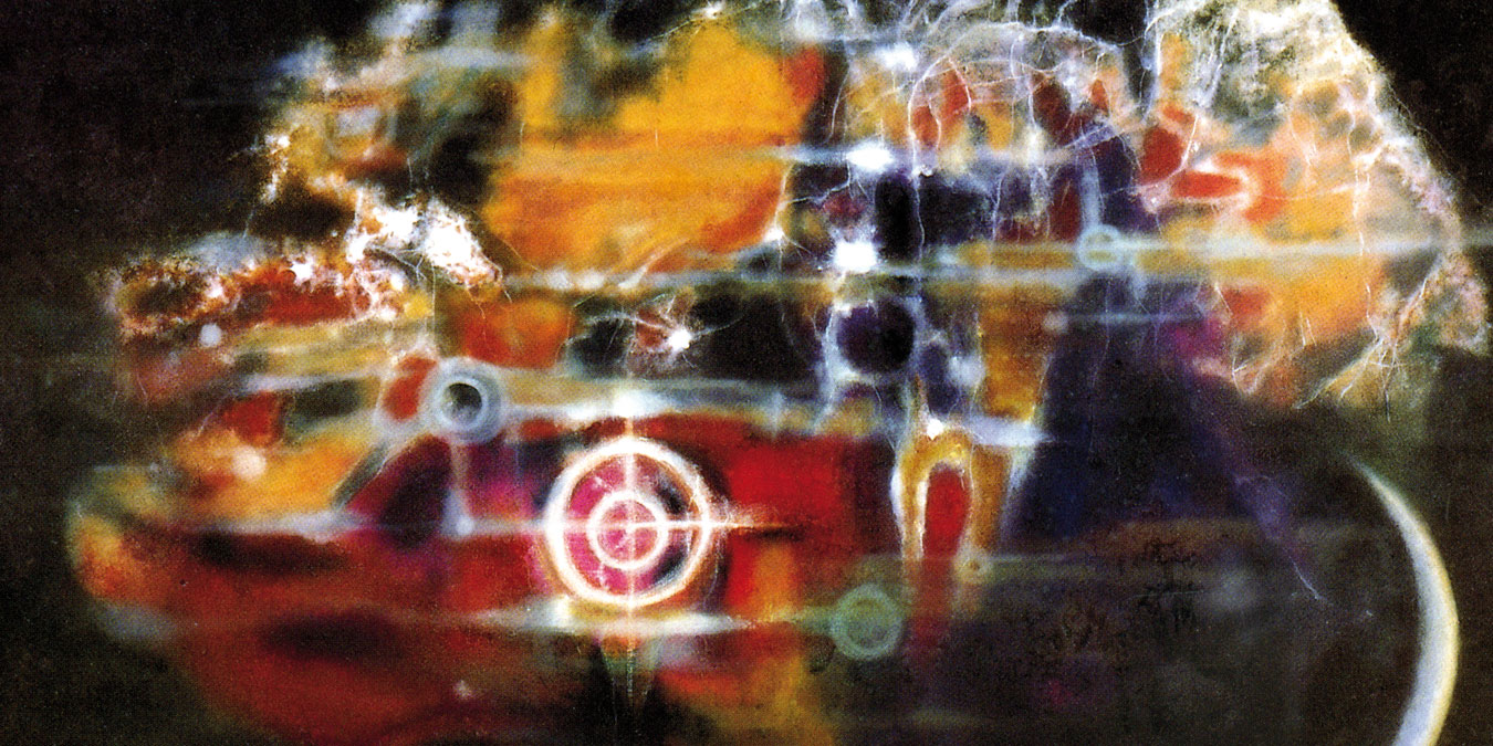 Aubrey Williams, Nebulic Cluster (Cosmos series - detail), 1985. Oil on canvas, 119 x 178 cm.