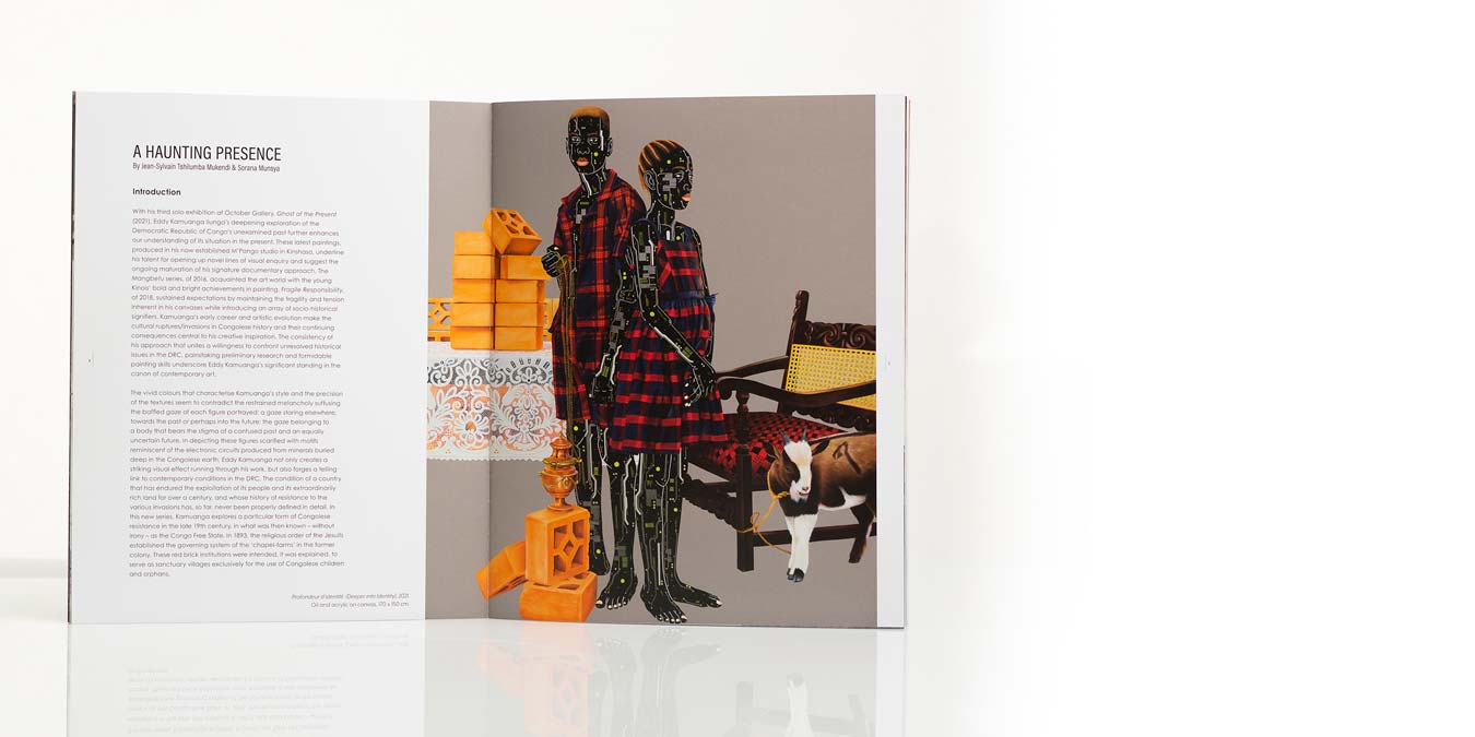 EDDY KAMUANGA ILUNGAGHOST OF THE PRESENT CATALOGUEAvailable From Our Store, £10 + P&P