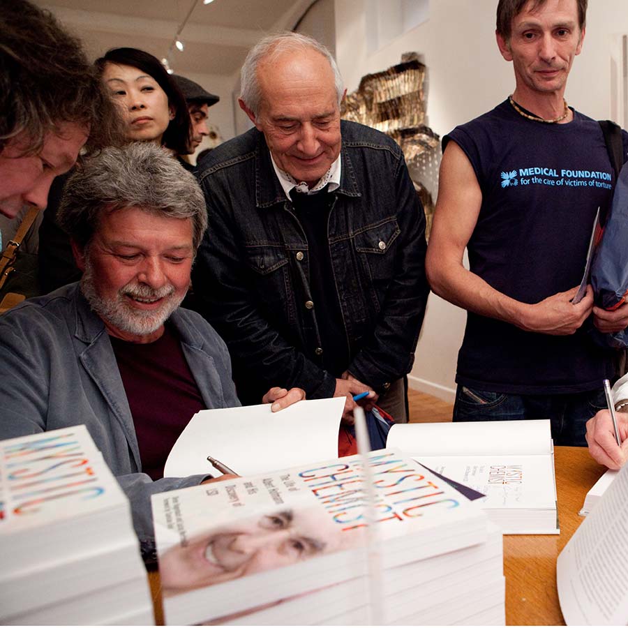 Book Launch of Mystic Chemist, 2013.