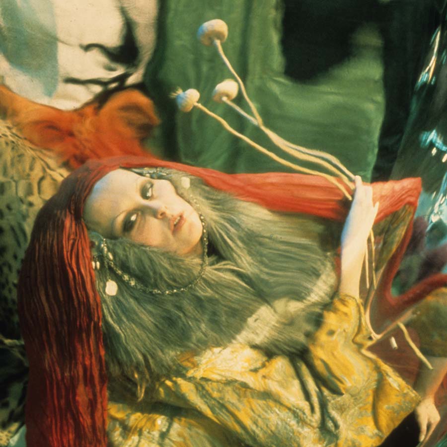 Ira Cohen, Opium Queen (detail). Photographic print, 49.5 x 32.5 cm.