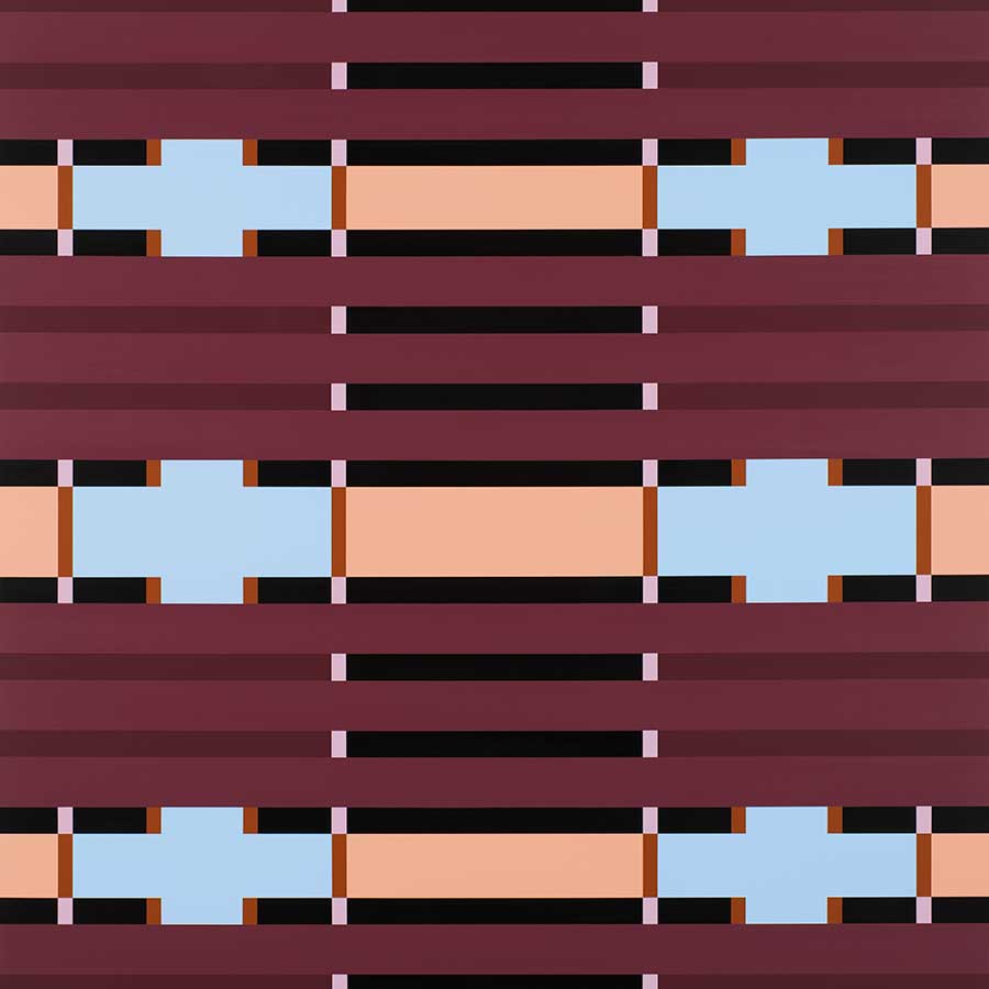 Jordan Ann Craig, Your Wildest Dreams (detail), 2021. Acrylic on canvas, 152 x 140 cm.