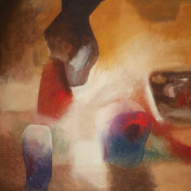 Aubrey Williams,Maridowa Series 2 (detail), 1964.Oil on canvas, 91.6 x 101.7 cm.