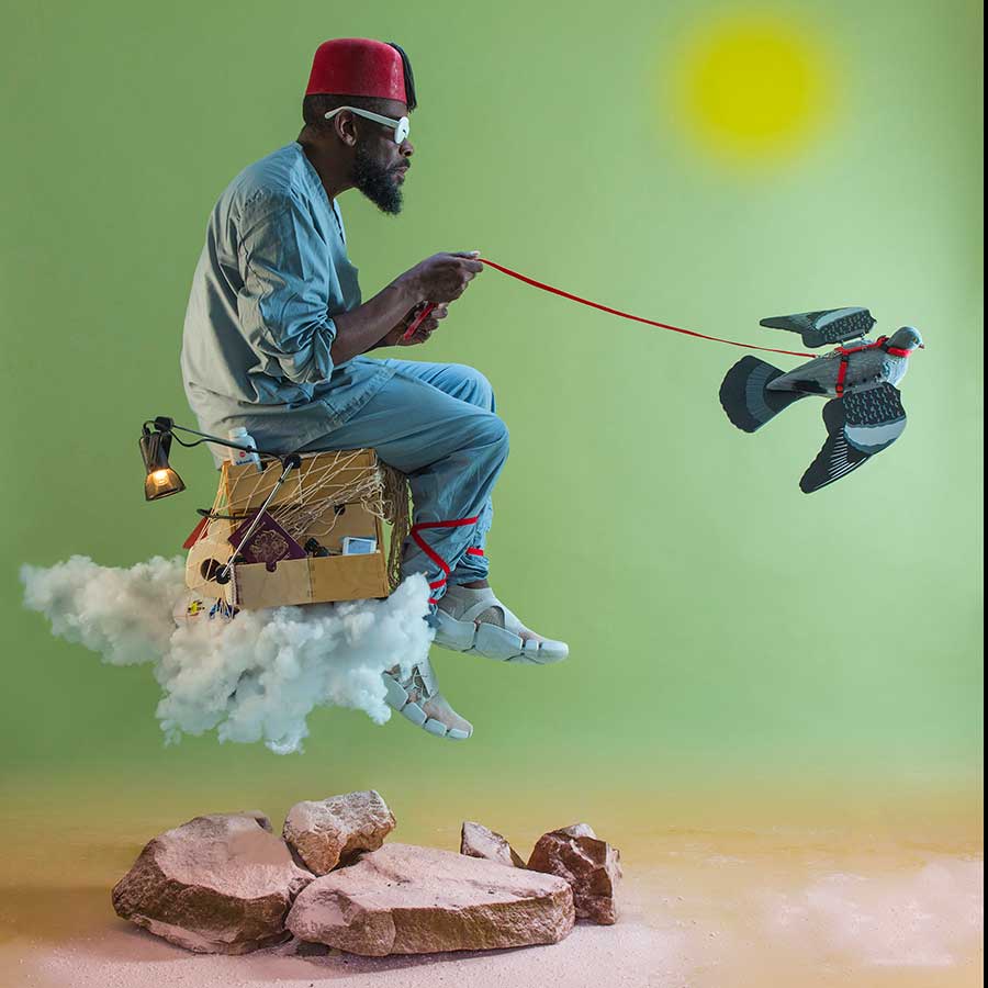 Benji Reid, The Proposition (detail), 2020. Giclée print, 100 x 95 cm.