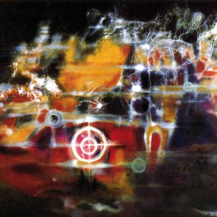 Aubrey Williams, Nebulic Cluster (Cosmos series - detail), 1985. Oil on canvas, 119 x 178 cm.