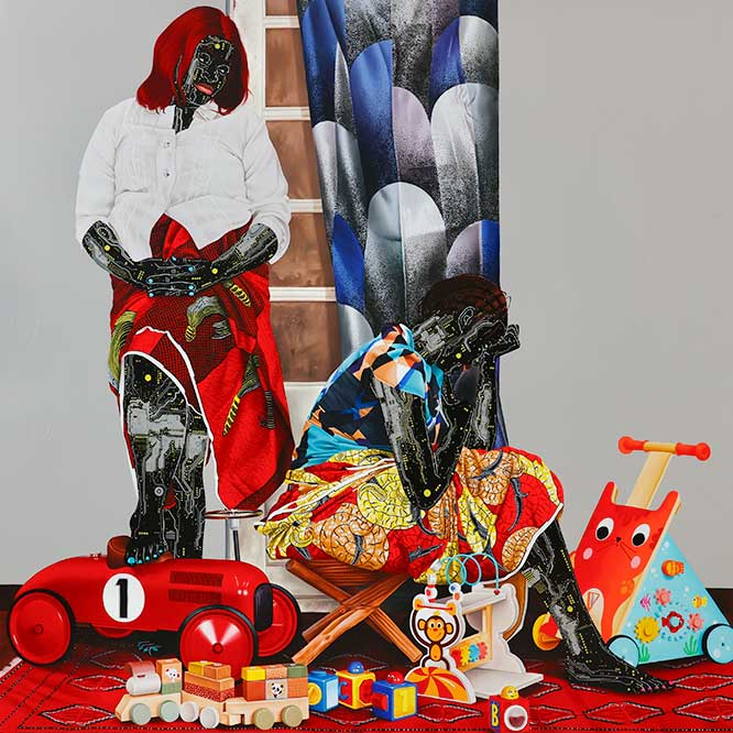 EDDY KAMUANGA ILUNGA: Nature Morte 14 November, 2024 – 25 January, 2025