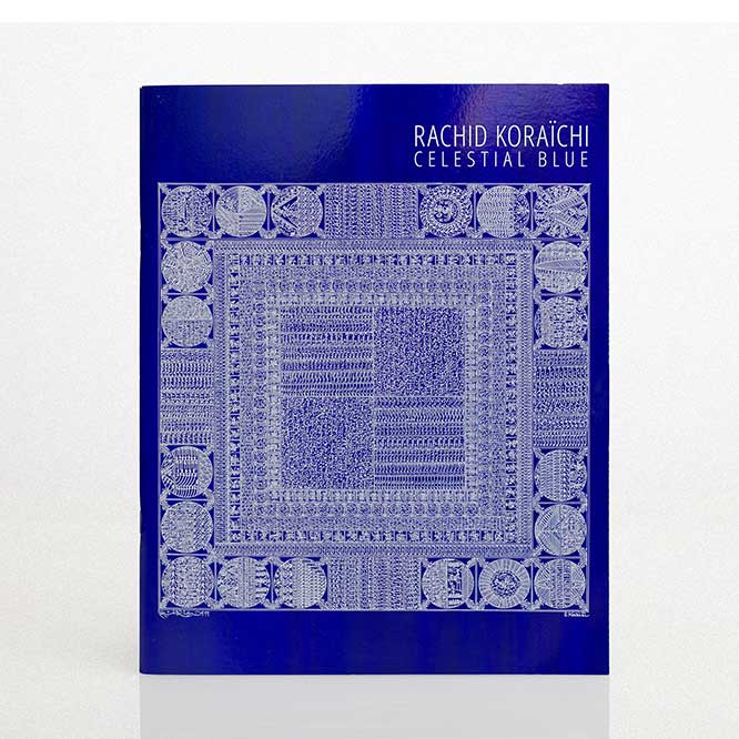 RACHID KORAÏCHI: CELESTIAL BLUE CATALOGUE AVAILABLE IN OUR STORE