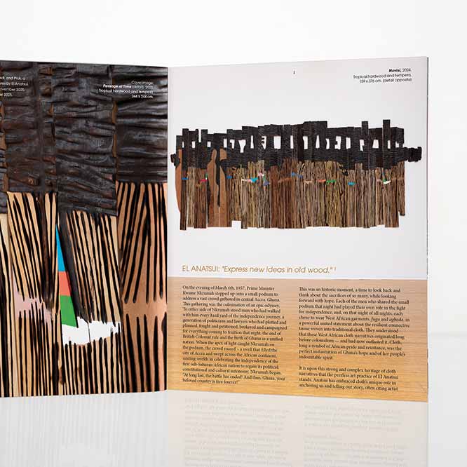 EL ANATSUI: 'Go Back and Pick' CATALOGUENow available in our online store 16 pages - £8.50 (+P&P)