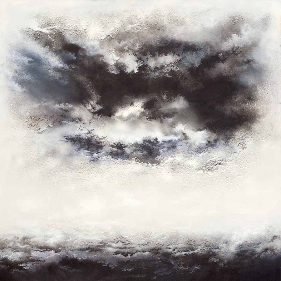 Govinda 'Sah' Azad, Salvation, 2011. Oil and acrylic on canvas, 148 x 148 cm.