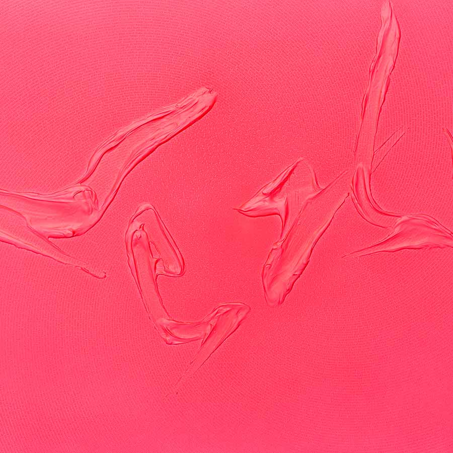 Tian Wei, Sexy, 2017. Fluorescent acrylic on canvas, 93 x 150 cm.